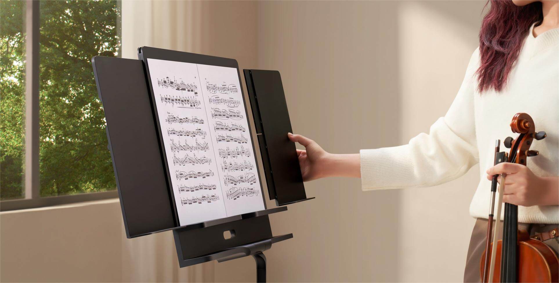  Extendable music stand